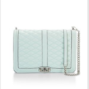 Rebecca Minkoff Jumbo Love Crossbody-Mint